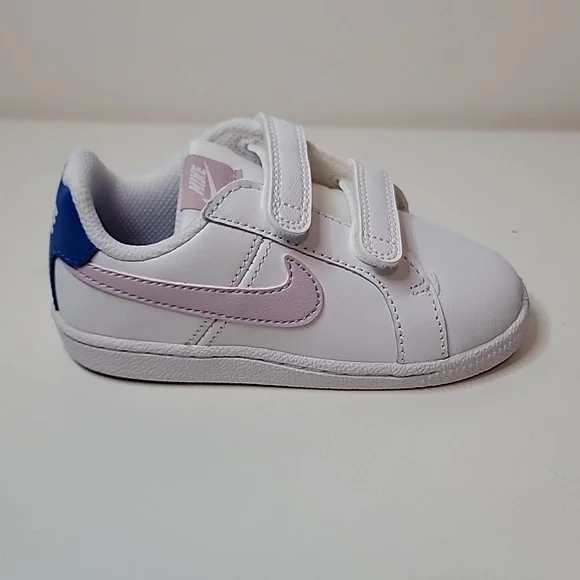 Nike Shoes Nike Court Royale Tdv Toddler White Pink Blue Shoes